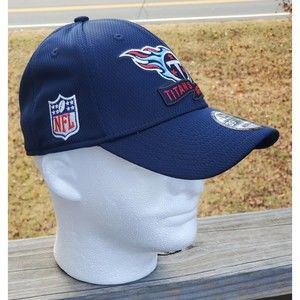 Tennessee Titans New Era 2022 Sideline 39THIRTY Coaches Flex Hat Navy Sz M / L